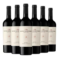 Vino Nieto Senetiner Malbec Caja X 6 X 750ml. - Envíos