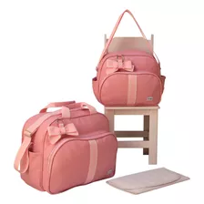 Kit Bolsa Bebê Saída Maternidade Menina/menino Trocador