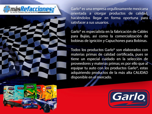 Kit Cables Bujias Sunrunner 1.6l 95 Al 97 Garlo Premium Foto 3