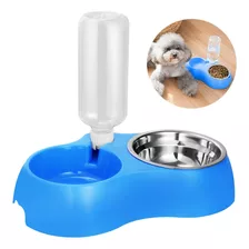 Stainless Steel Double Feeding Bowl With Anti-slip And ...