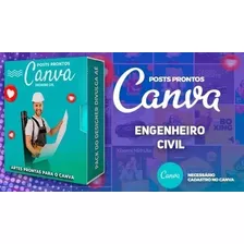 Pack Canva Engenharia Civil Artes Editaveis