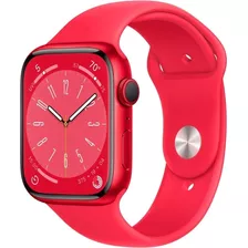 Apple Watch Series 8 Gps - Caja (product)red De Aluminio 45 Mm - Correa Deportiva (product)red - Patrón