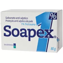 Soapex Sab Antisséptico Prot Antisséptica 1% Triclosano 80g