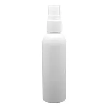 50 Frascos Plástico Pet 100 Ml Branco Com Válvula Spray.