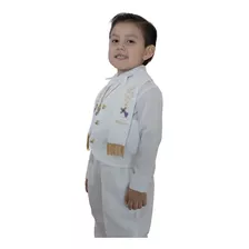 Traje De Bautizo Para Niño + Vela Bautizo + Envio Gratis 