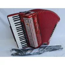 Acordeon 120 Baixos Todeschini Super 9 Nova 