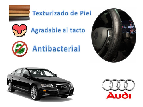 Tapetes 3d Logo Audi + Cubre Volante A6 2004 A 2009 2010 Foto 6