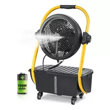 Ventilador De Niebla A Batería Para Patio