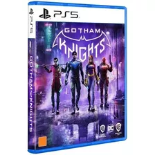 Jogo Gotham Knights - Ps5 Batman Mídia Física Lacrado