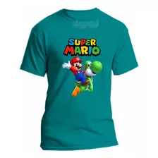 Playera Super Mario Bros Yoshi Todas Las Tallas