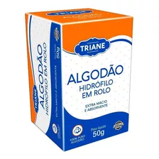 Algodão Hidrófilo Em Rolo Triane 50g