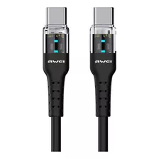 Cable Awei Cl-138t Tipo C A C 60w Negro