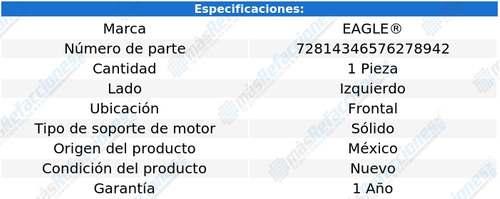 1 Soporte Motor Del Izq E-150 Wagon V8 4.6l 03 Al 05 Eagle Foto 3