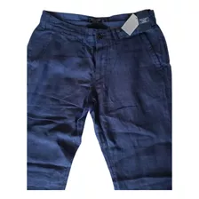 Pantalon Abercrombie & Fitch 100% Lino Original 29x32