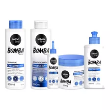 Kit Turbo Sos Bomba Salon Line Com 5 Produtos