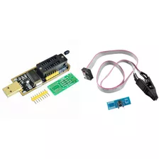 Ch341a Programador Usb Clip Pinza Dip-8 Ch341 Bios 24 25