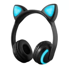 Audífonos Inalámbricos Bluetooth Oreja De Gato Diadema Luc