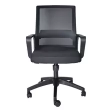 Sillon Semi-ejecutivo Respaldo En Malla Con Soporte Lumbar 