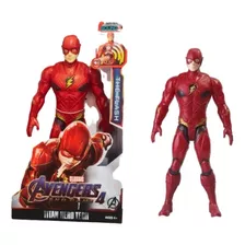Boneco The Flash Avengers 30 Centímetros Com Som Articulado