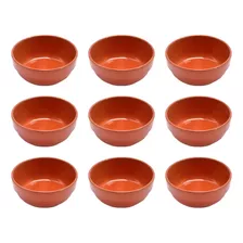 Set X9 Cazuela Copetin Dip Apilable Terrina Esmaltada N° 8 