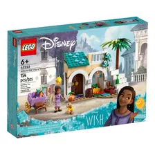 Lego Disney Wish 43223 Asha Na Cidade De Rosas Quantidade De Peças 154