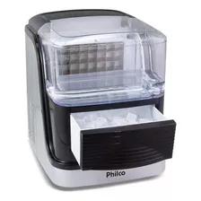 Máquina De Gelo Philco 20kg Perfect Ice Pmg20p Prata - 220v