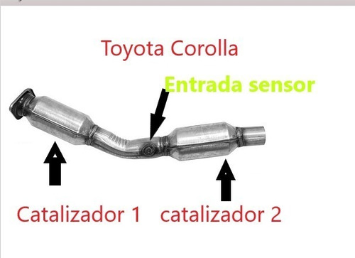 Catalizador Toyota Corolla 4 Cil Obd2 Foto 4
