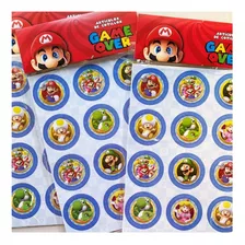 Plancha Sticker «mario Bros» X 24