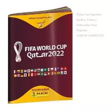 Álbum Mundial Qatar 2022 Completo! Con Figuritas Para Pegar