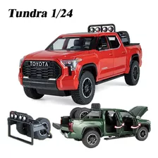 Toyota Tundra Trd Pro Miniatura Metal Coche Con Luz Y Sonido