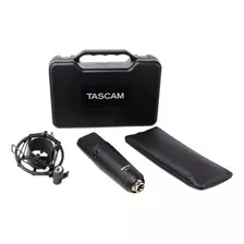 Kit Microfono Condensador De Estudio Con Araña Tascam Tm-180