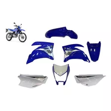 Kit Carenagem Completo Yamaha Lander 250 Azul 2015