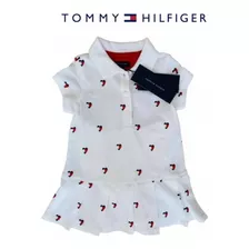 Vestido Tommy Hilfiger Bebê Menina Original Pronta Entrega 