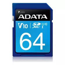 Tarjeta De Memoria Adata Asdx64guicl10-r Premier 64gb