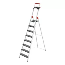 Hailo L100 Pro | Escalera Plegable De Aluminio | Ocho Pasos 