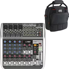 12 Entrada Behringer Xenyx Qx1202usb Mixer 