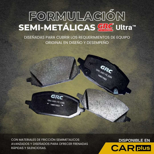 Balatas Traseras Audi V8 Quattro 1990-1994 Grc-s Foto 2