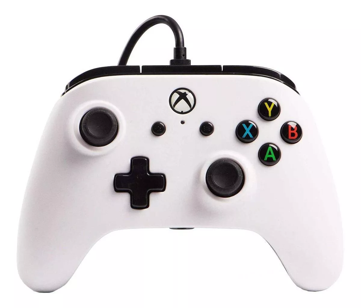 Controle Joystick Acco Brands Powera Enhanced Wired Controller For Xbox One White