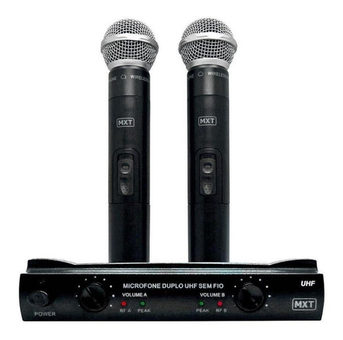 Microfones Mxt Uhf-302 Dinâmico