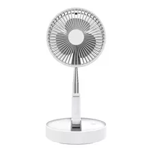 Ventilador Portátil Silencioso Dobrável 7200mah Retrátil Cor Da Estrutura Branco Cor Das Pás Branco Diâmetro 19 Cm Frequência 110-220v Material Das Pás Abs Quantidade De Pás 3 110v/220v