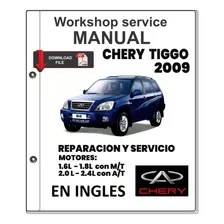 Manual De Taller De Servicio Chery Tiggo 2009 Y Diagramas 