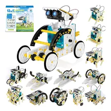 Brinquedo De Construção De Robô Solar 13 Em 1 Kit De Robótic