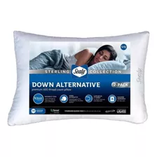 Almohada Sealy Plumón Alternativo Hipoalergénica King 2 Pzs 