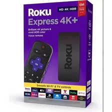 Roku Express 4k+ Hdr Hd Tv Hdmi Smart Tv Original Rokutv