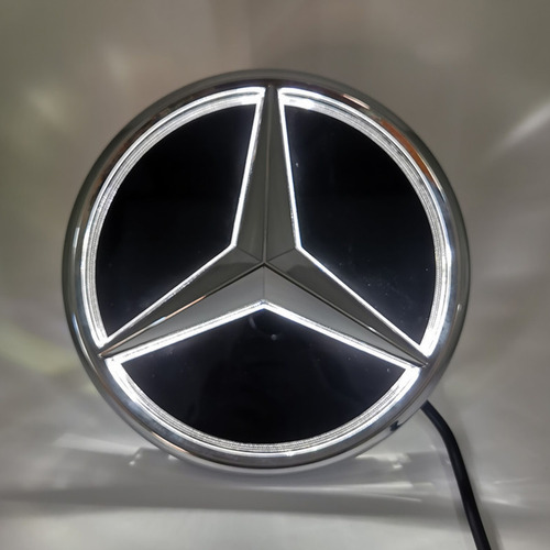 Emblema Iluminad Parrilla Para Mercedes Glc /gle/gls 2015-19 Foto 2