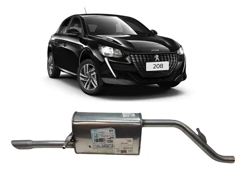 Escapamento Silencioso Peugeot 208 13/20 Pg2937 - Peugeot - Código 180368345176
