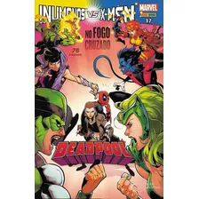 Deadpool 2016: Inumanos Vs X-men No Fogo Cruzado, De Marvel Comics. Série Deadpool, Vol. 17. Editora Panini Comics, Capa Mole, Edição Deadpool 2016 Em Português, 2018