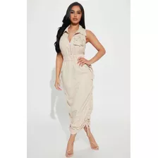 Vestido Estilo Cargo