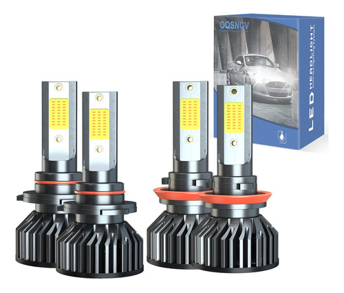 Foto de Kits De Faros 9005+h11 6000k  Led De Luz Alta Y Baja 360