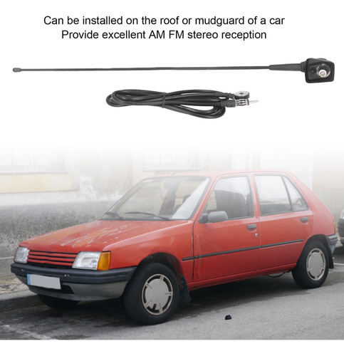 Antena De Mstil Fm Am Para Radio De Coche Para Peugeot Foto 7